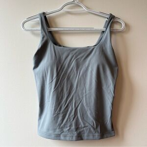 NWT square neck athletic crop tank